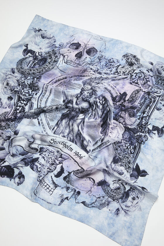 (image for) Extraordinary Printed silk scarf